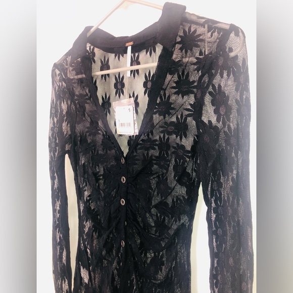 Free People lace blouse (S) - Picture 3 of 15
